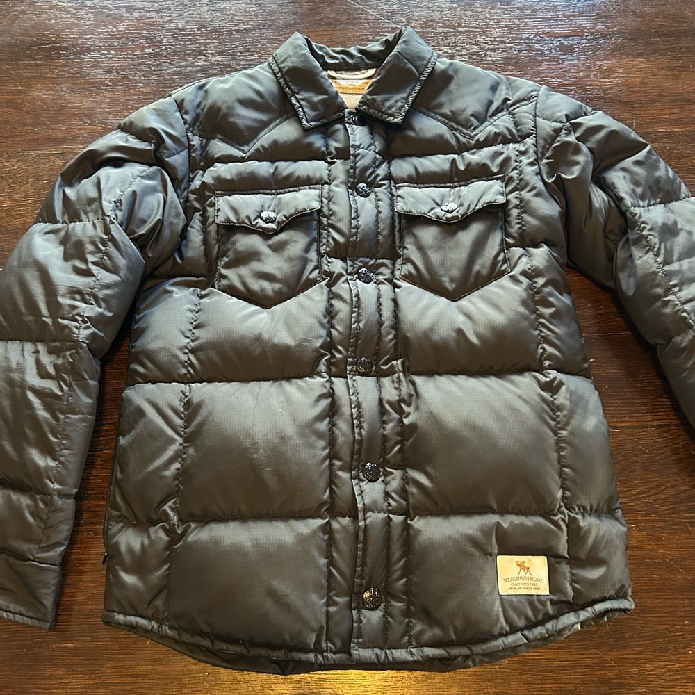 Men's Neighborhood Japan Jacket Black Size Small